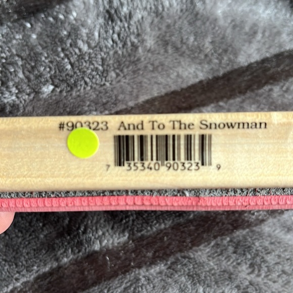 Stamps happen Snowman large stamp - Picture 3 of 6